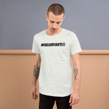 Load image into Gallery viewer, Jax Nutrition Black #fueledbyjax Short-Sleeve Unisex Premium T-Shirt | Bella + Canvas 3001
