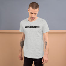 Load image into Gallery viewer, Jax Nutrition Black #fueledbyjax Short-Sleeve Unisex Premium T-Shirt | Bella + Canvas 3001
