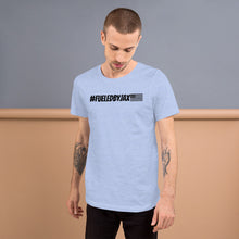 Load image into Gallery viewer, Jax Nutrition Black #fueledbyjax Short-Sleeve Unisex Premium T-Shirt | Bella + Canvas 3001
