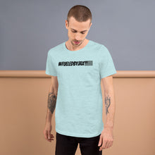 Load image into Gallery viewer, Jax Nutrition Black #fueledbyjax Short-Sleeve Unisex Premium T-Shirt | Bella + Canvas 3001
