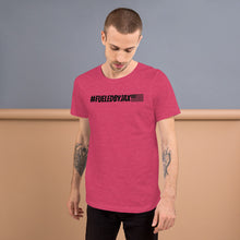 Load image into Gallery viewer, Jax Nutrition Black #fueledbyjax Short-Sleeve Unisex Premium T-Shirt | Bella + Canvas 3001
