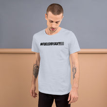 Load image into Gallery viewer, Jax Nutrition Black #fueledbyjax Short-Sleeve Unisex Premium T-Shirt | Bella + Canvas 3001
