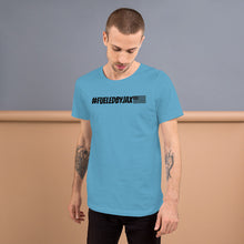 Load image into Gallery viewer, Jax Nutrition Black #fueledbyjax Short-Sleeve Unisex Premium T-Shirt | Bella + Canvas 3001
