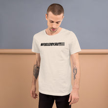 Load image into Gallery viewer, Jax Nutrition Black #fueledbyjax Short-Sleeve Unisex Premium T-Shirt | Bella + Canvas 3001
