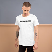 Load image into Gallery viewer, Jax Nutrition Black #fueledbyjax Short-Sleeve Unisex Premium T-Shirt | Bella + Canvas 3001
