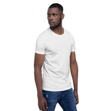 Load image into Gallery viewer, Jax Nutrition White #fueledbyjax Short-Sleeve Unisex T-Shirt (Bella + Canvas 3001)
