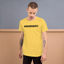 Load image into Gallery viewer, Jax Nutrition Black #fueledbyjax Short-Sleeve Unisex Premium T-Shirt | Bella + Canvas 3001
