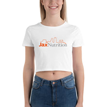 Load image into Gallery viewer, Jax Nutrition Full Color Logo Women&#39;s Crop Tee (Bella + Canvas 6681)
