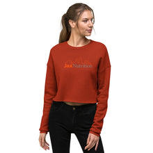 Load image into Gallery viewer, Jax Nutrition Full Color Logo Women&#39;s Cropped Sweatshirt | Bella + Canvas 7503
