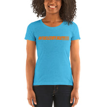 Load image into Gallery viewer, Jax Nutrition Orange #fueledbyjax Women&#39;s Tri-Blend Tee | Bella + Canvas 8413
