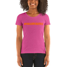 Load image into Gallery viewer, Jax Nutrition Orange #fueledbyjax Women&#39;s Tri-Blend Tee | Bella + Canvas 8413
