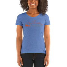 Load image into Gallery viewer, Jax Nutrition Full Color Logo Ladies&#39; short sleeve t-shirt (Bella + Canvas 8413)

