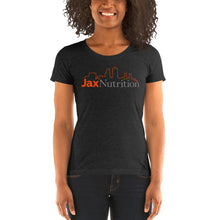 Load image into Gallery viewer, Jax Nutrition Full Color Logo Ladies&#39; short sleeve t-shirt (Bella + Canvas 8413)
