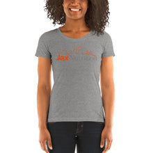 Load image into Gallery viewer, Jax Nutrition Full Color Logo Ladies&#39; short sleeve t-shirt (Bella + Canvas 8413)
