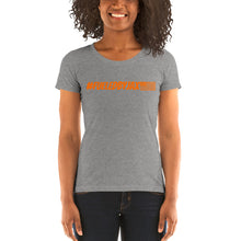 Load image into Gallery viewer, Jax Nutrition Orange #fueledbyjax Women&#39;s Tri-Blend Tee | Bella + Canvas 8413

