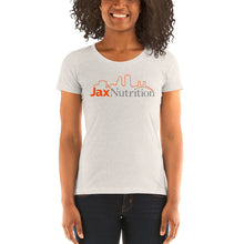 Load image into Gallery viewer, Jax Nutrition Full Color Logo Ladies&#39; short sleeve t-shirt (Bella + Canvas 8413)

