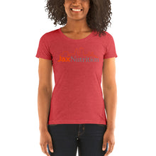 Load image into Gallery viewer, Jax Nutrition Full Color Logo Ladies&#39; short sleeve t-shirt (Bella + Canvas 8413)
