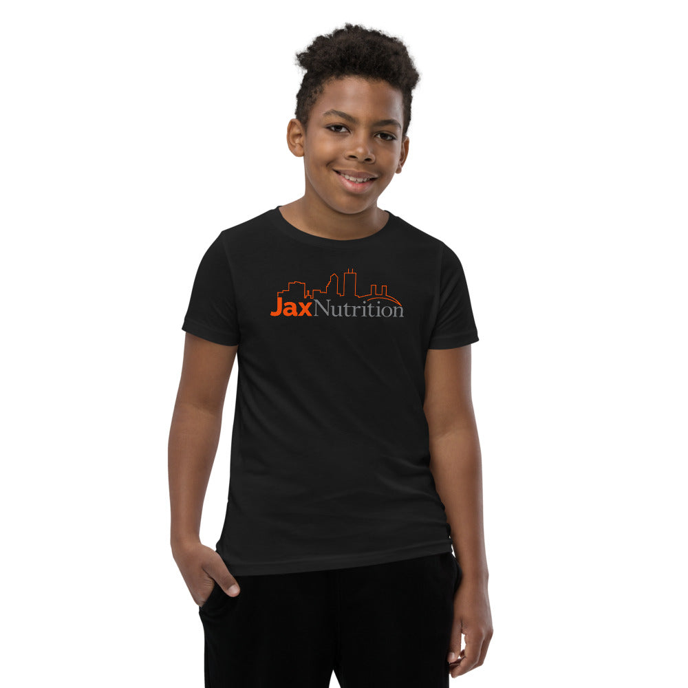 Jax Nutrition Full Color Logo Youth Premium Short Sleeve Tee (Bella + Canvas 3001Y)