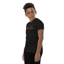 Load image into Gallery viewer, Jax Nutrition Full Color Logo Youth Premium Short Sleeve Tee (Bella + Canvas 3001Y)
