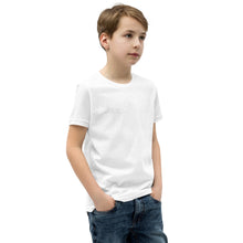 Load image into Gallery viewer, Jax Nutrition White Logo Youth Short Sleeve T-Shirt ( Bella + Canvas 3001Y)
